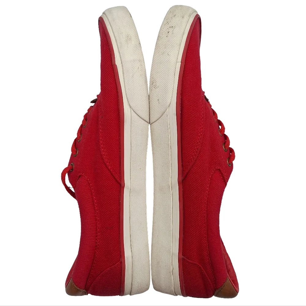 Polo Ralph Lauren Thorton 2 Red Sneakers - Picture 3 of 6